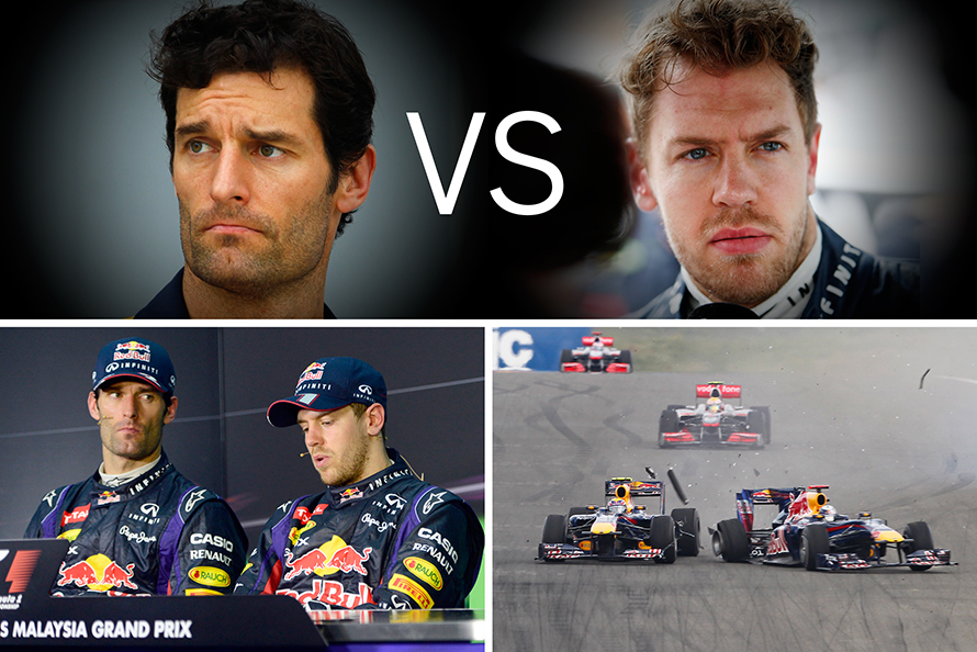 Vettel vs Webber