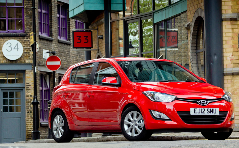 uk's most fuel efficient cars: hyundai i20