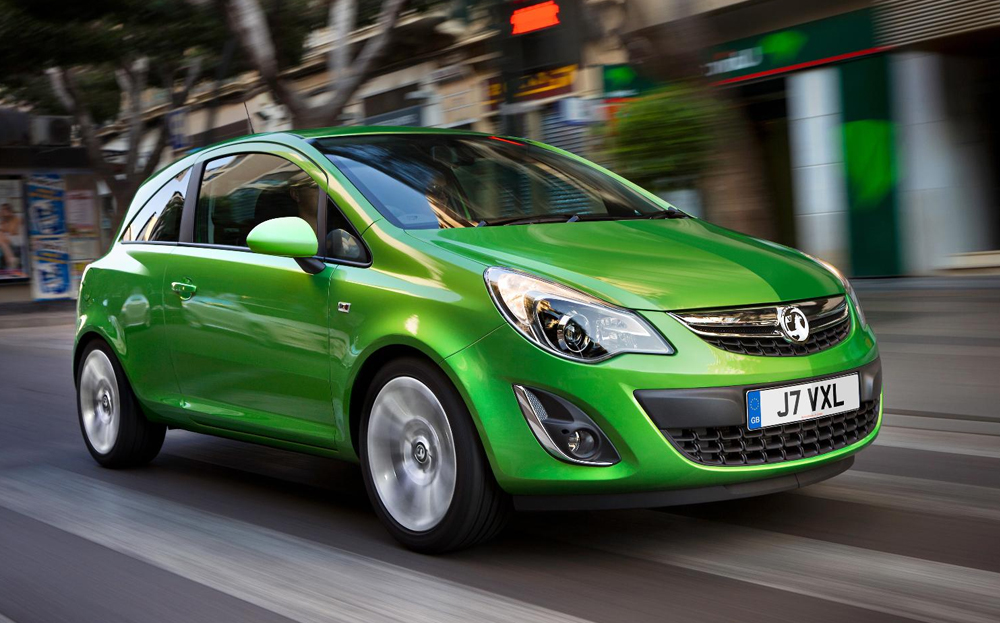 uk's most fuel efficient cars: vauxhall corsa