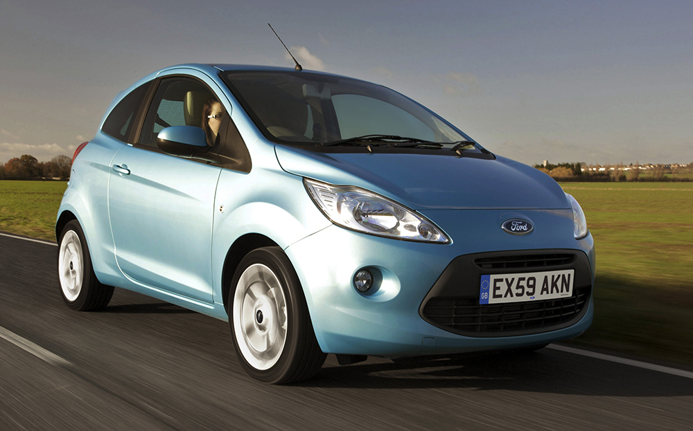 Top 100 City cars Ford Ka