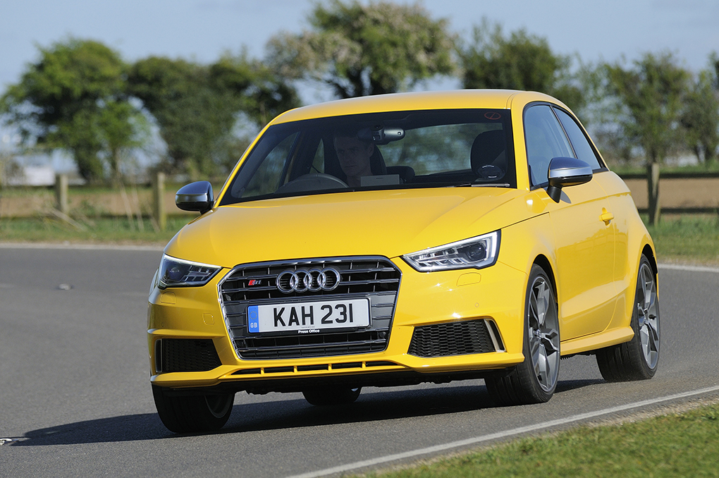 Audi S1 front cornering 2014