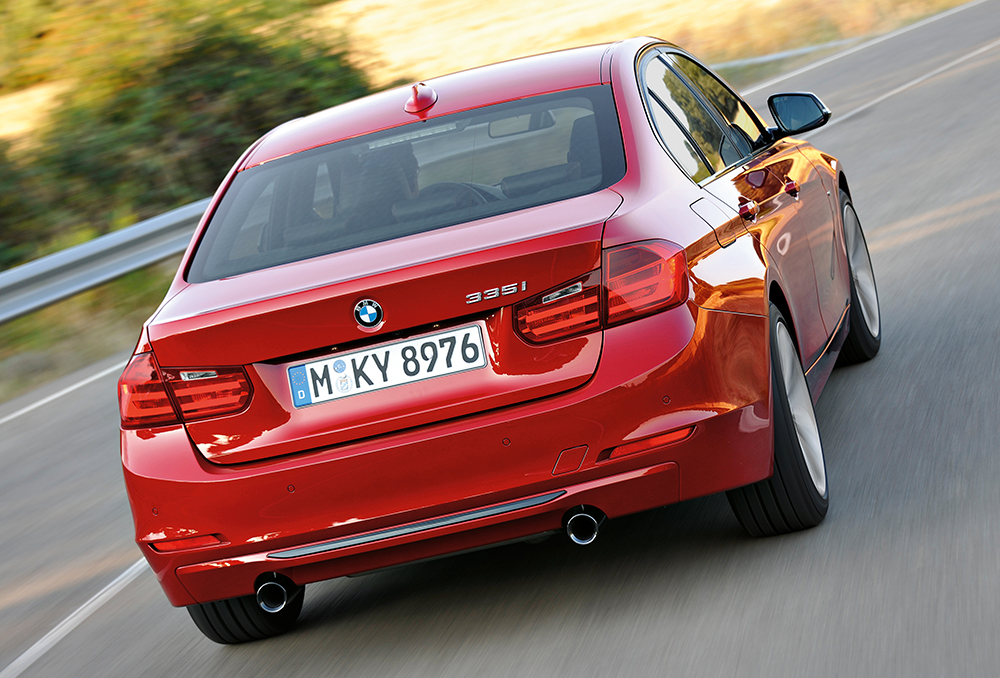 BMW 3-series F30 rear