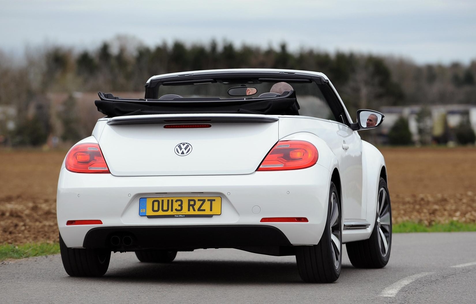 Beetle rear driving cropped