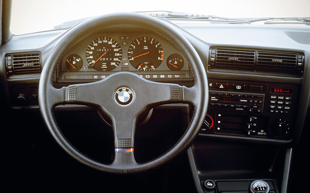 BMW 3-series interior