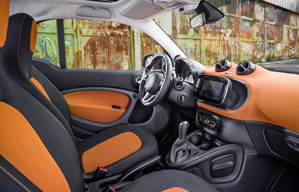 Smart Fortwo 2015 interior