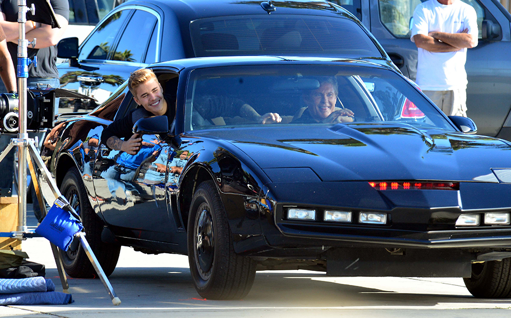 Bieber and the Hoff