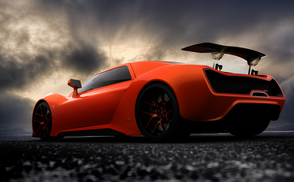 2000bhp Trion Nemesis 2016 rear