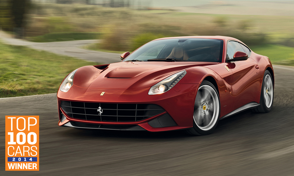 Ferrari F12Berlinetta winner supercars - Sunday Times Top 100 Cars 2014