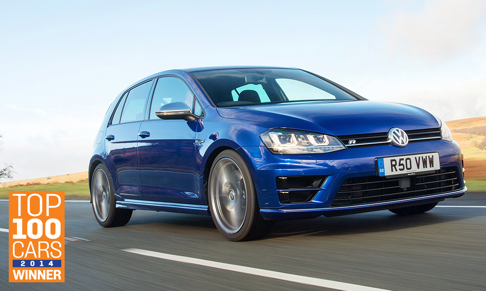 VW Golf R winner - sunday times top 100 cars 2014