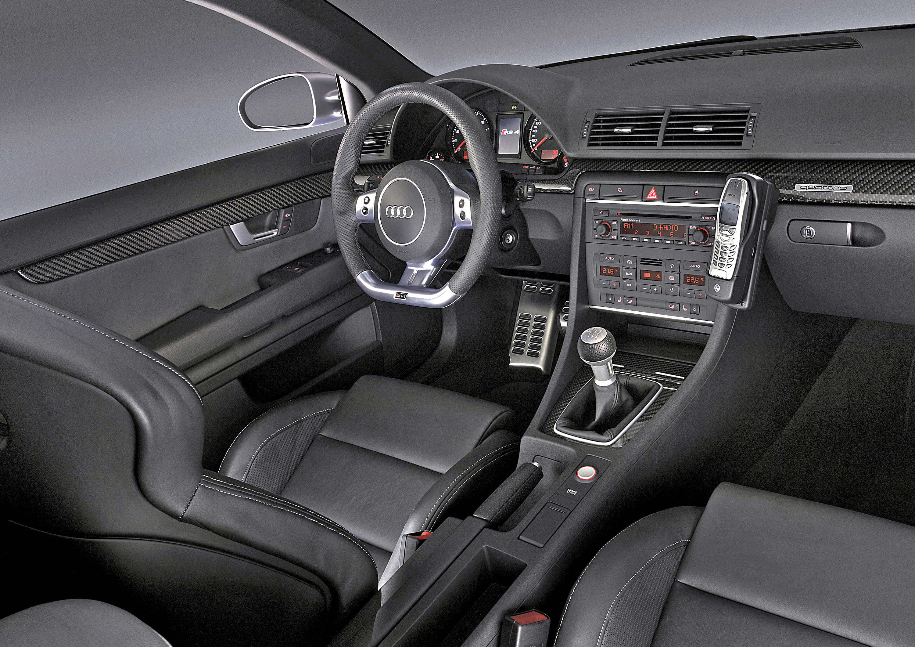 Audi RS4 interior