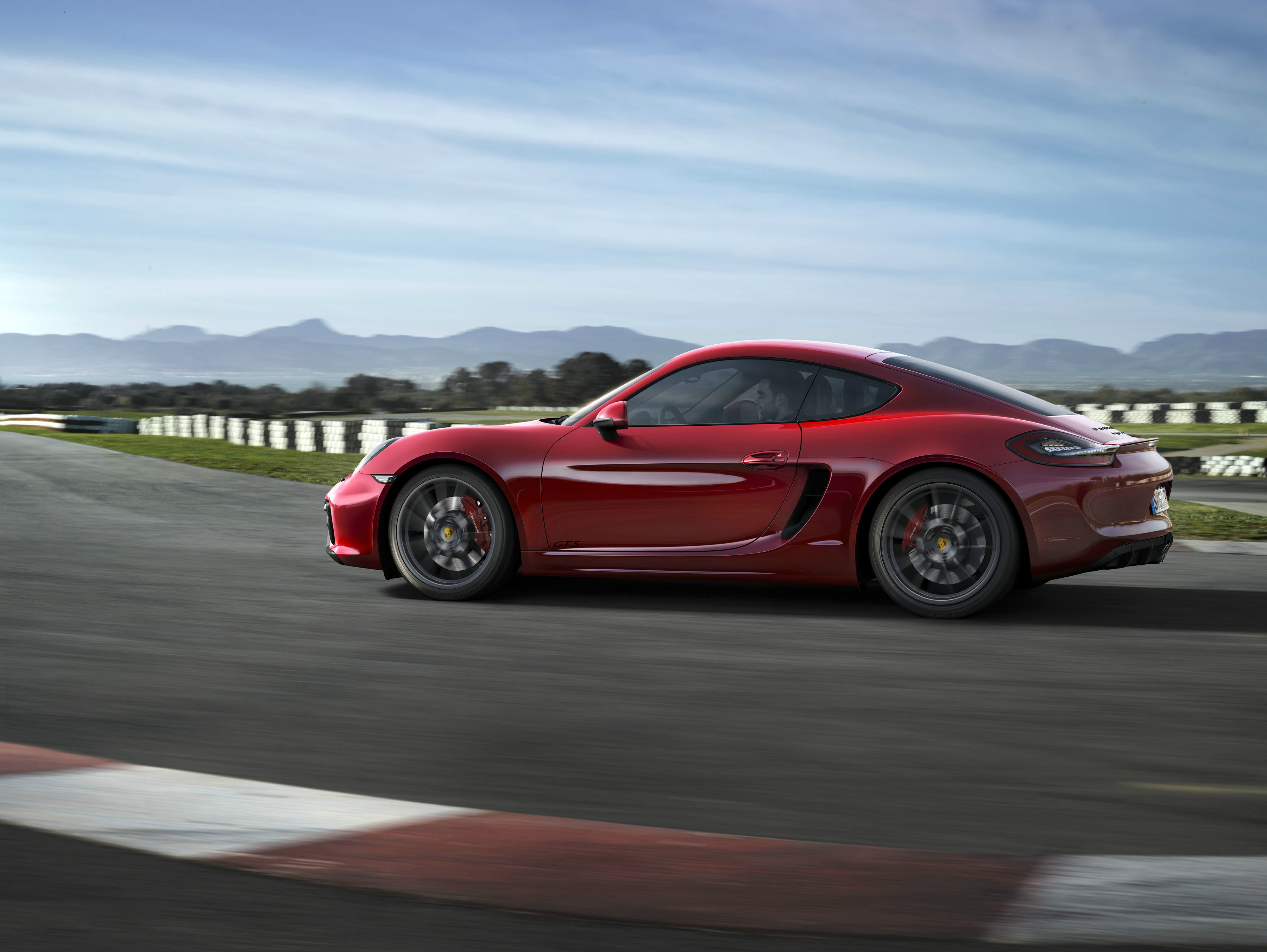 Porsche Cayman GTS rear view