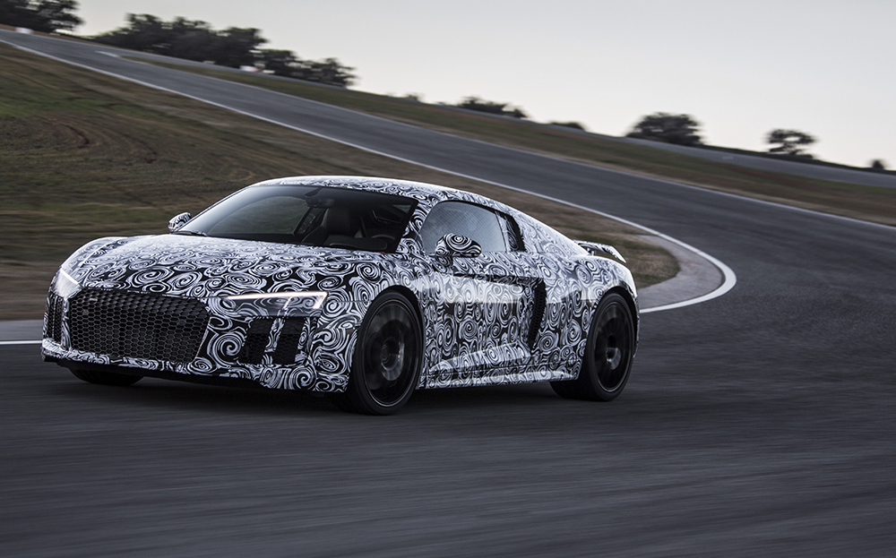 New Audi R8 supercar