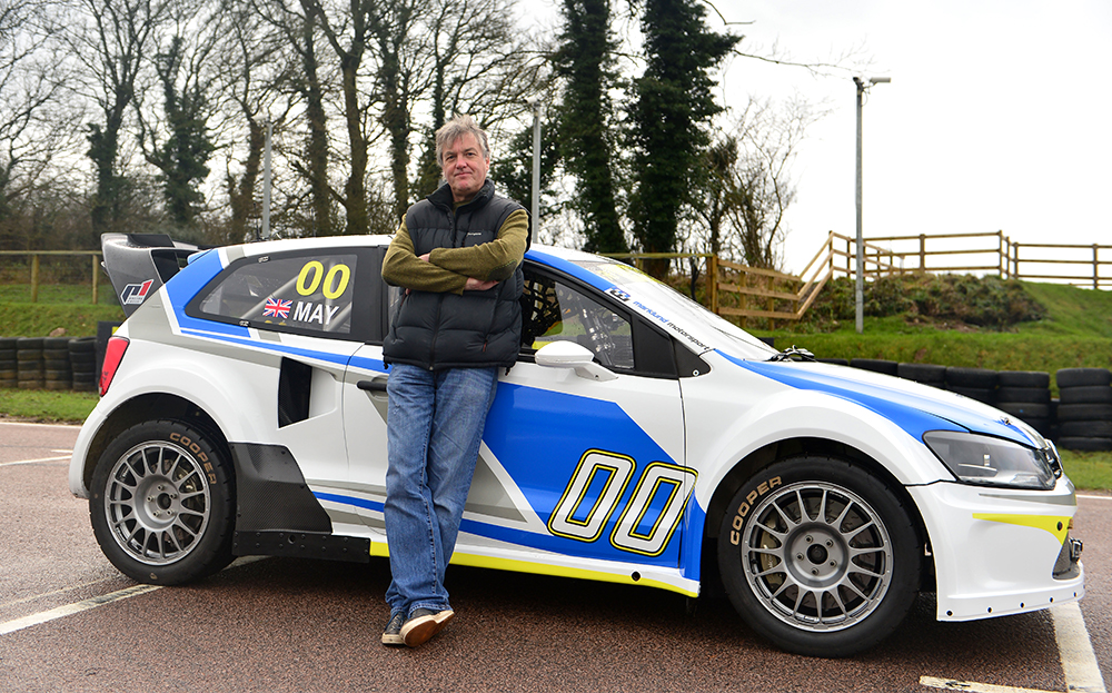 James May Top Gear Rallycross at Lydden Hill