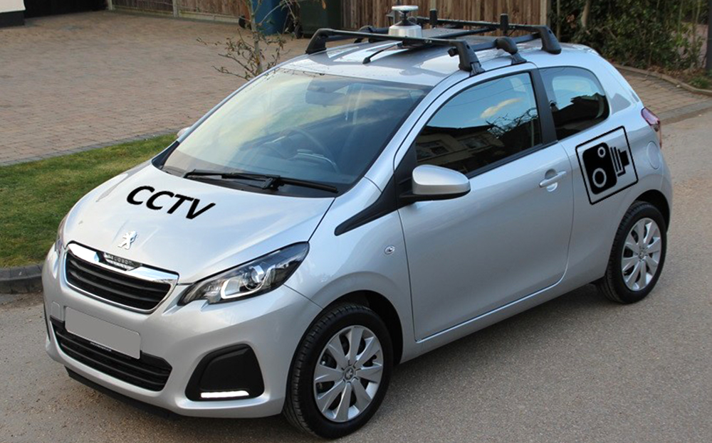 Predator PTZ CCTV spy car