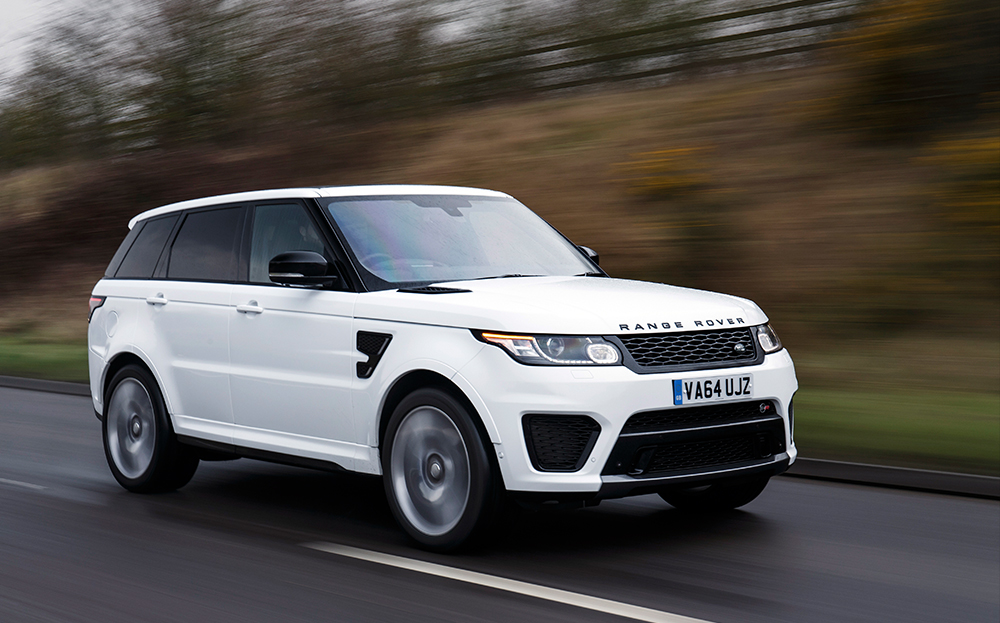 Guy Martin drives Range Rover Sport SVR