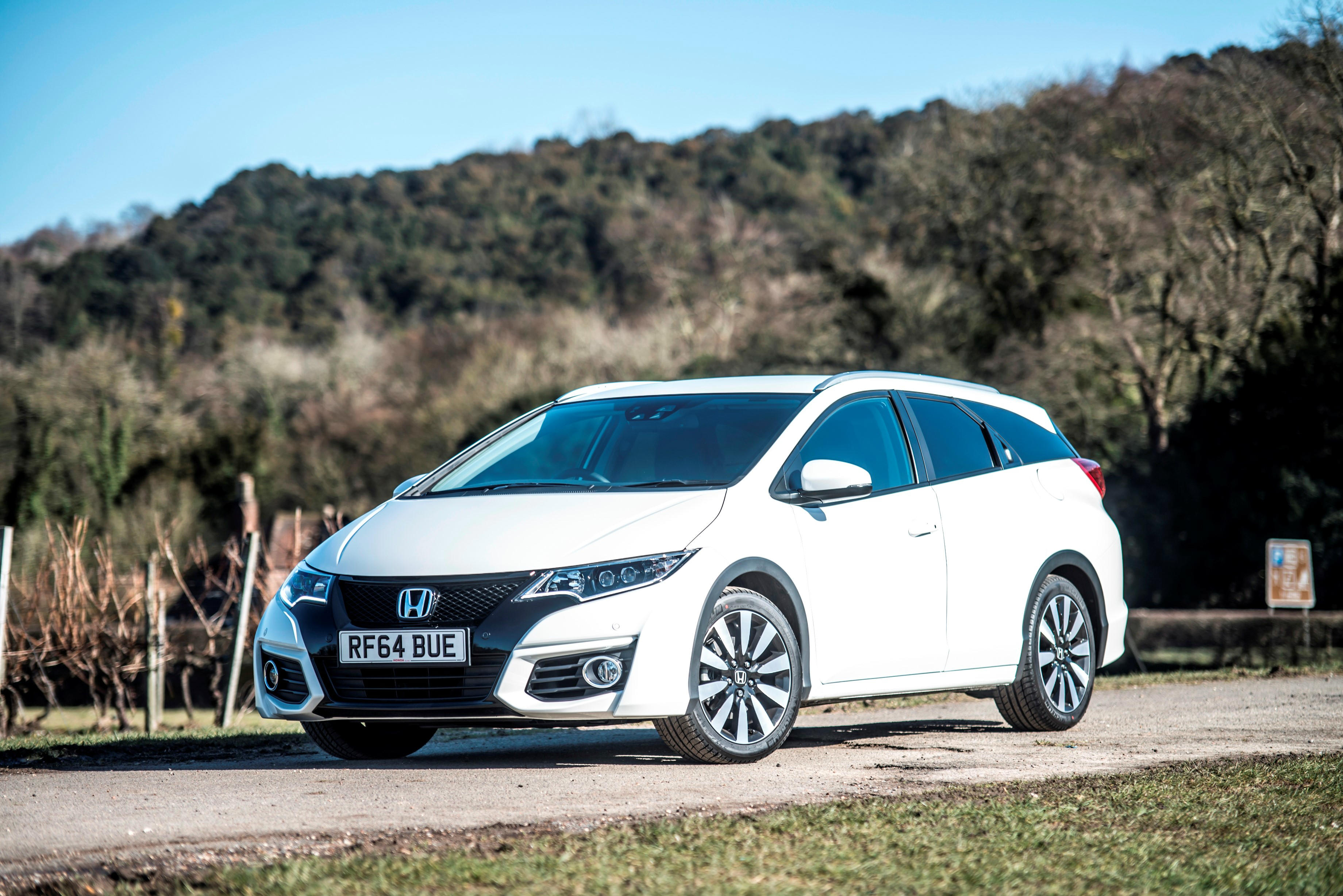 Honda Civic Tourer has a 624-litre boot