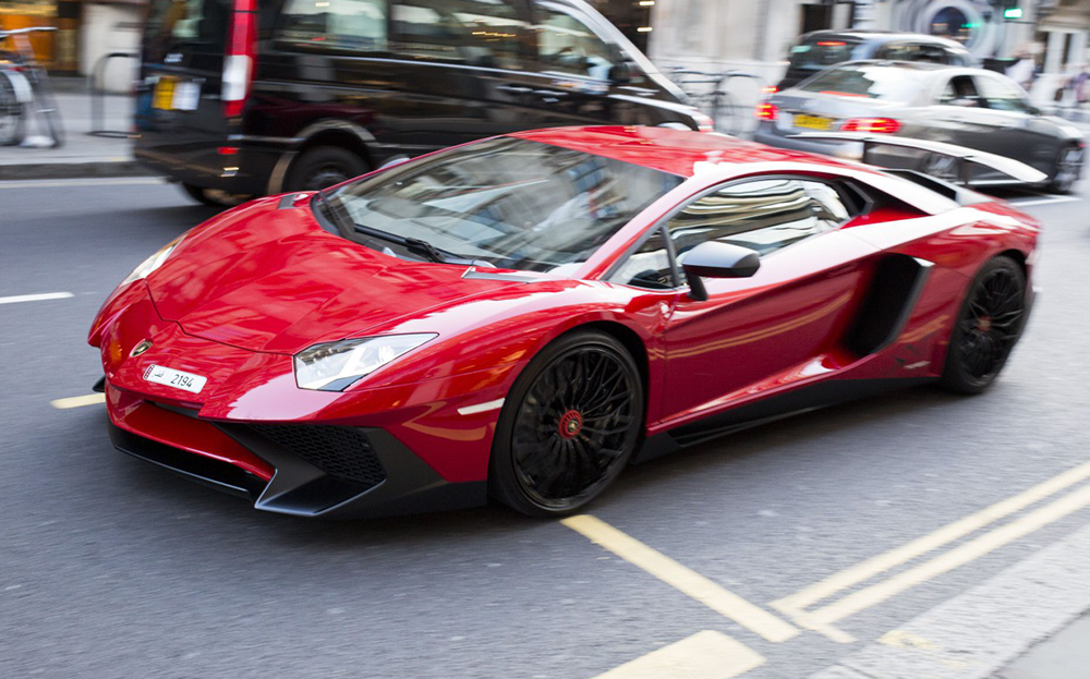 Lamborghini Aventador london supercars