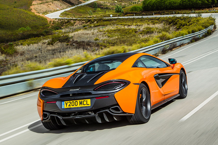 McLaren first drive 