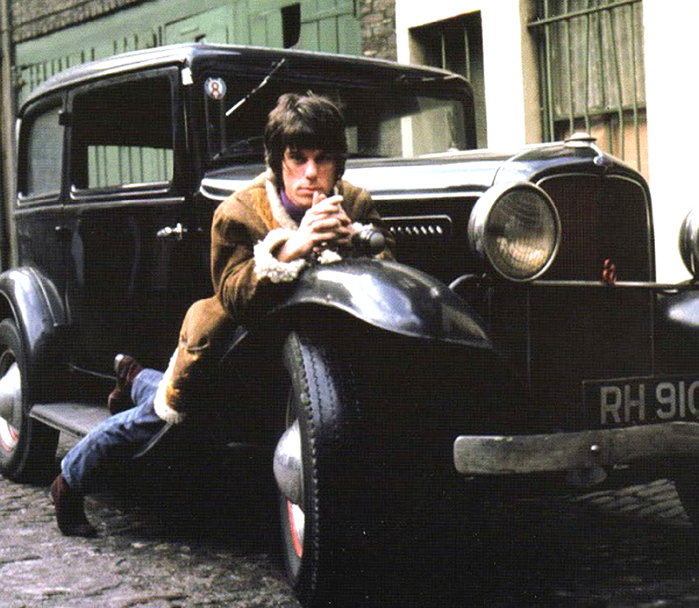 Jeff Beck with his Ford Deuce Coupe: Rock Stars Cars book review