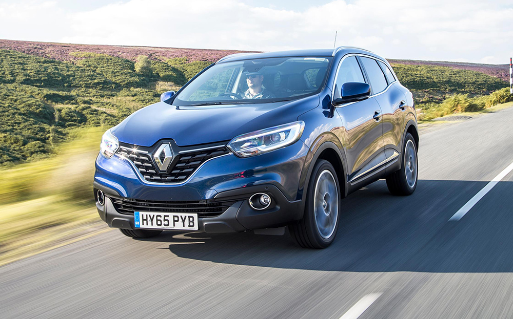 Renault Kadjar:  The Sunday Times Top 100 Cars 2016 Top 5 Large Crossovers