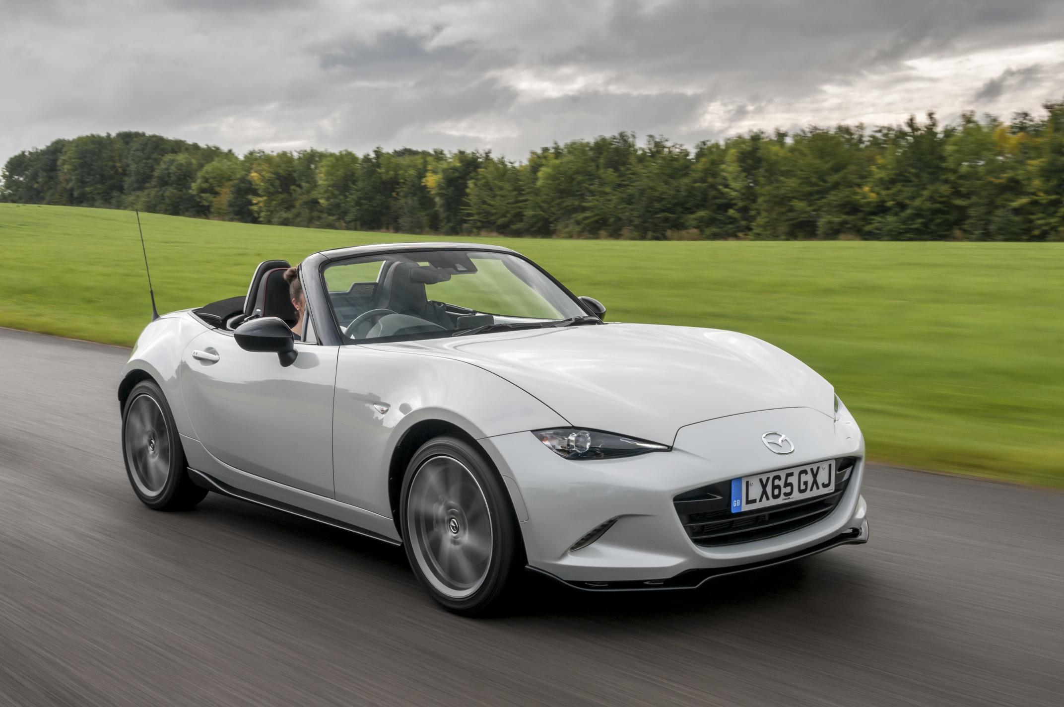 Euro NCAP crash tests best in class of 2015:  Mazda MX-5