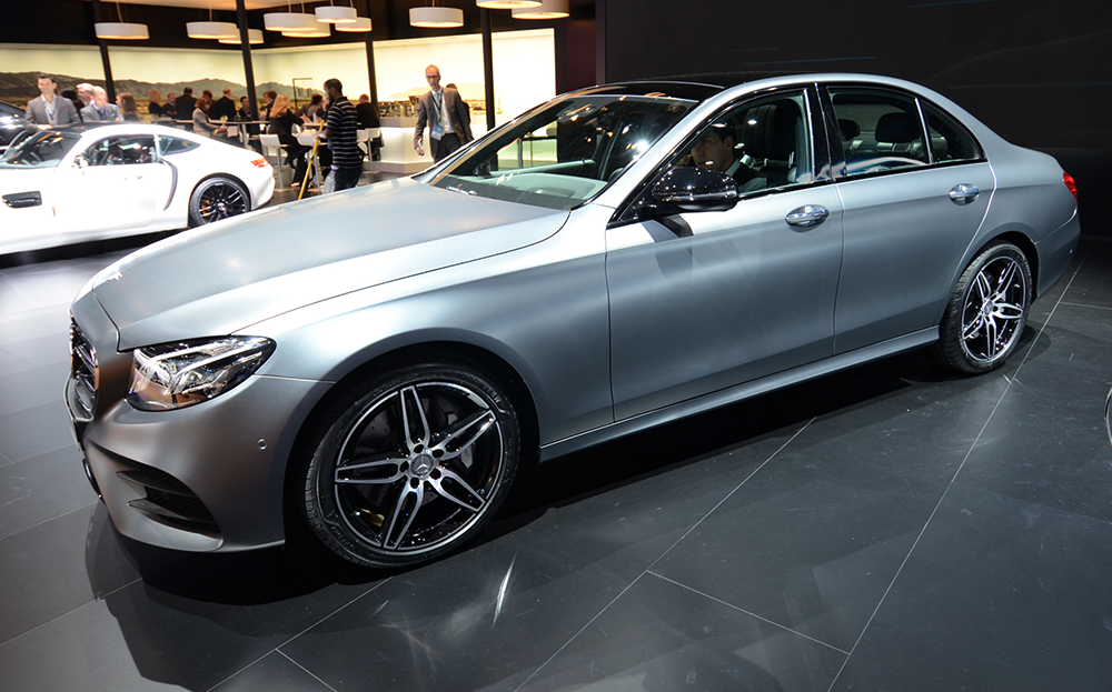 2016 Mercedes E-class at NAIAS