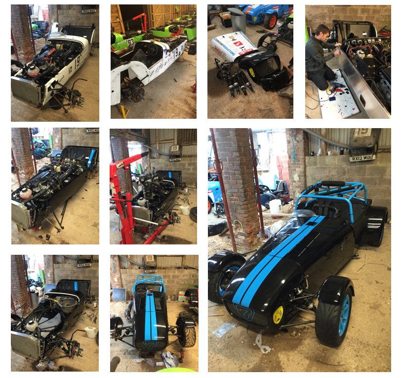 Alistair Weaver Caterham Seven Supersport rebuild