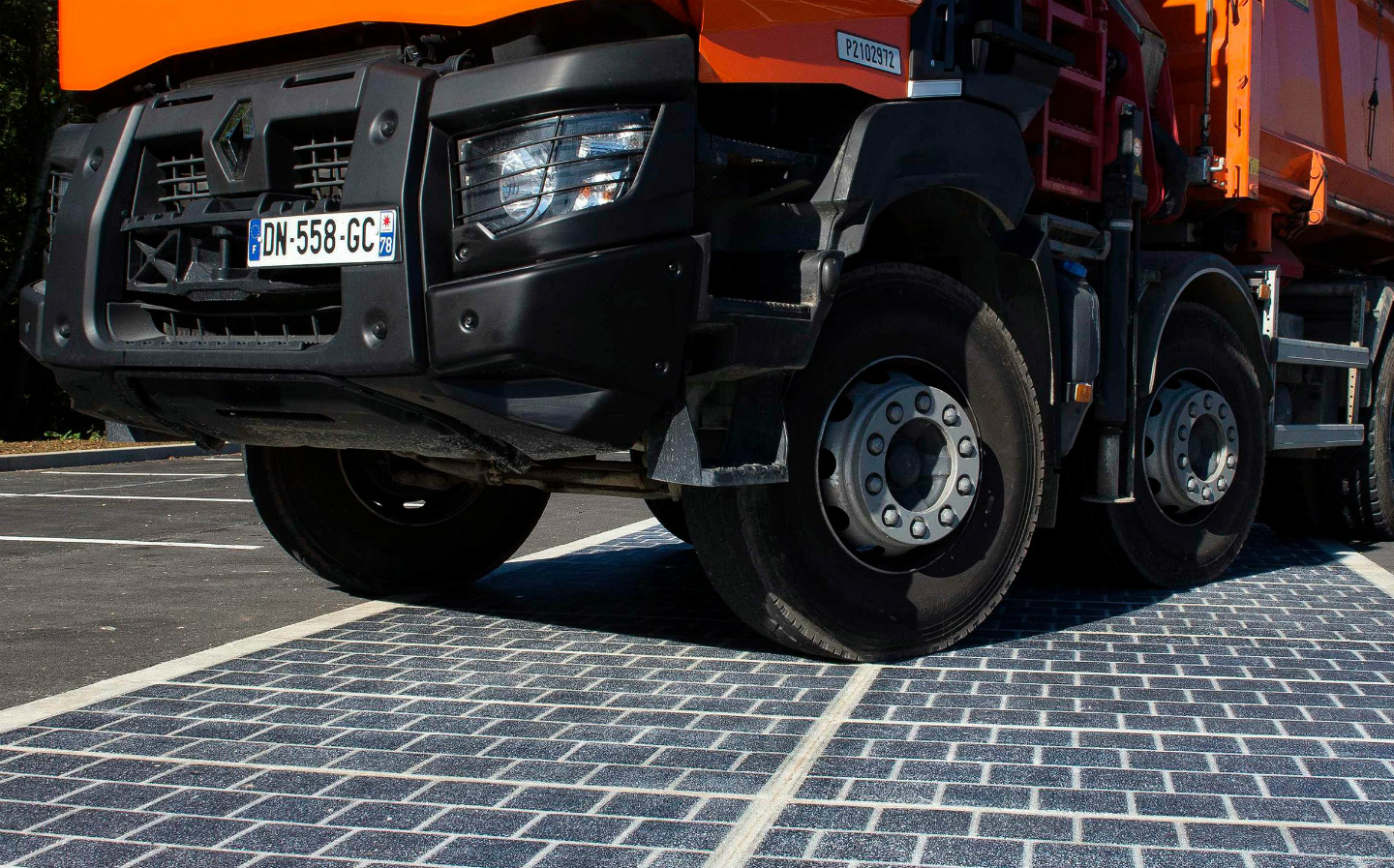 Sunshine strip: solar road panels to power homes