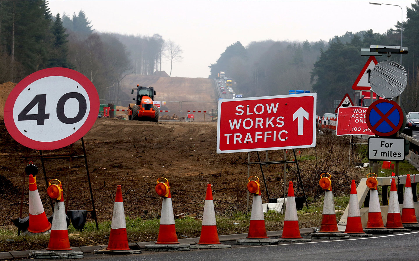 Promised fines for ‘ghost roadworks’ vanish into thin air