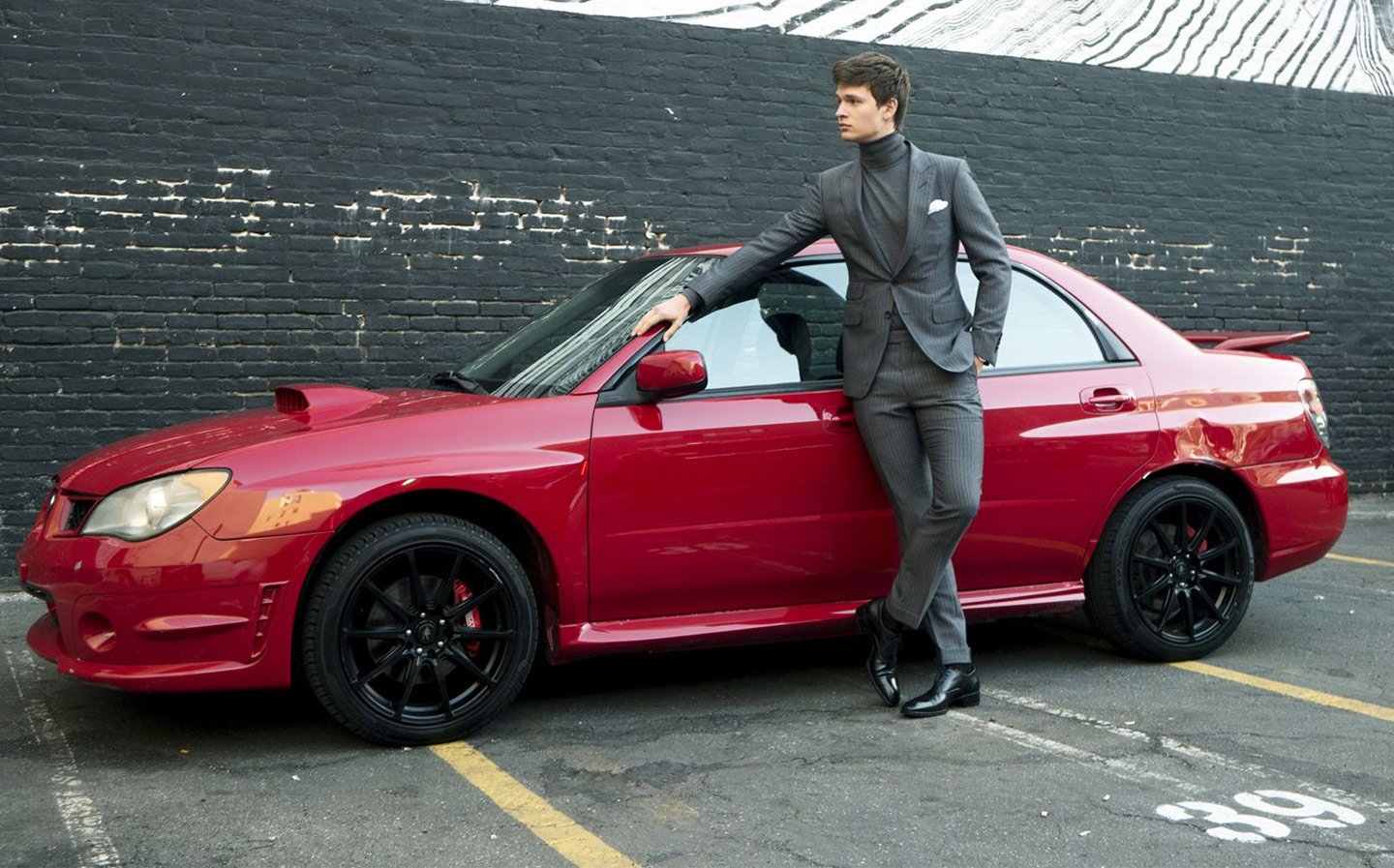 Me and My Motor: Ansel Elgort, star of new film Baby Driver