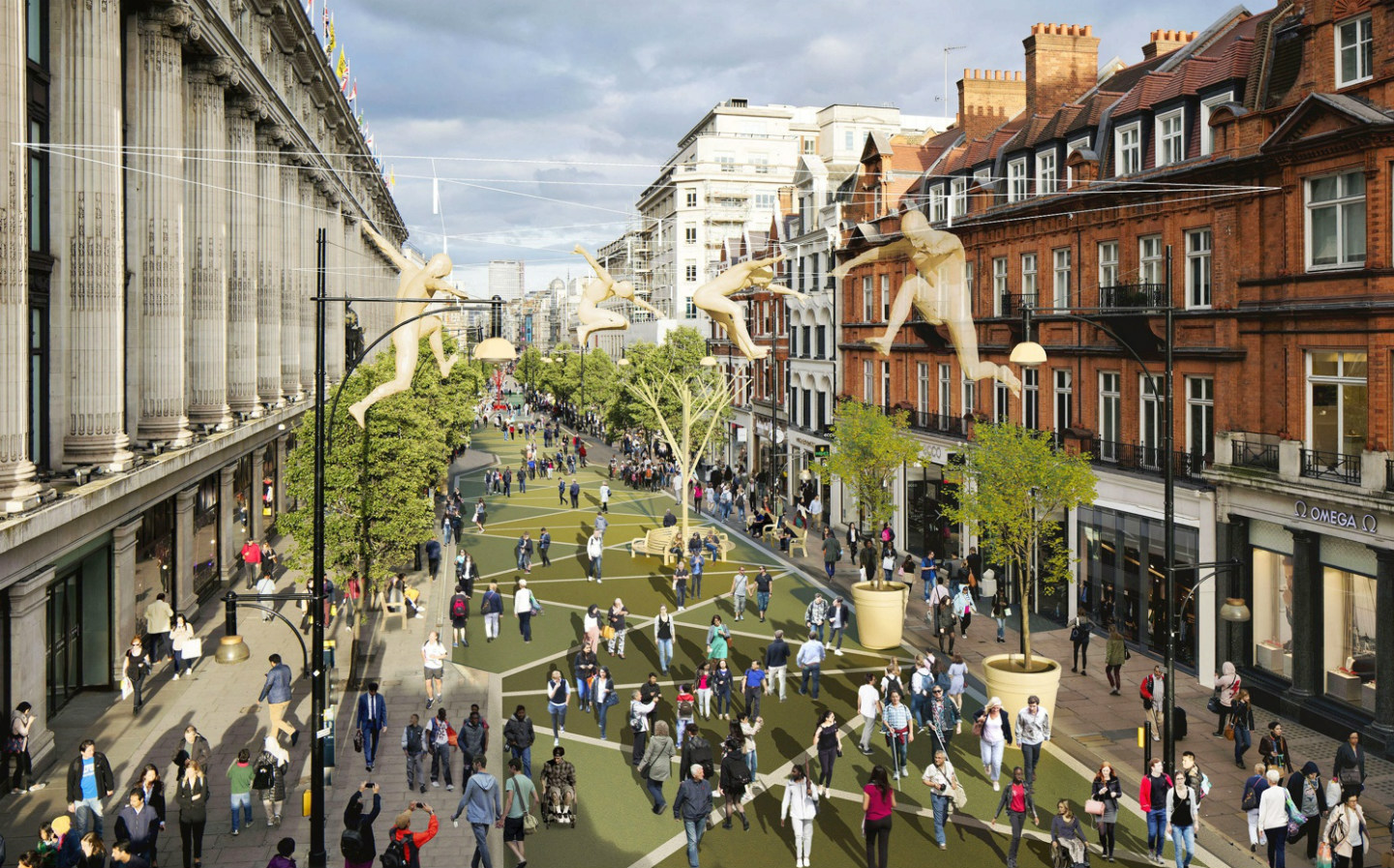 Traffic to be banned from Oxford Street in fight against air pollution