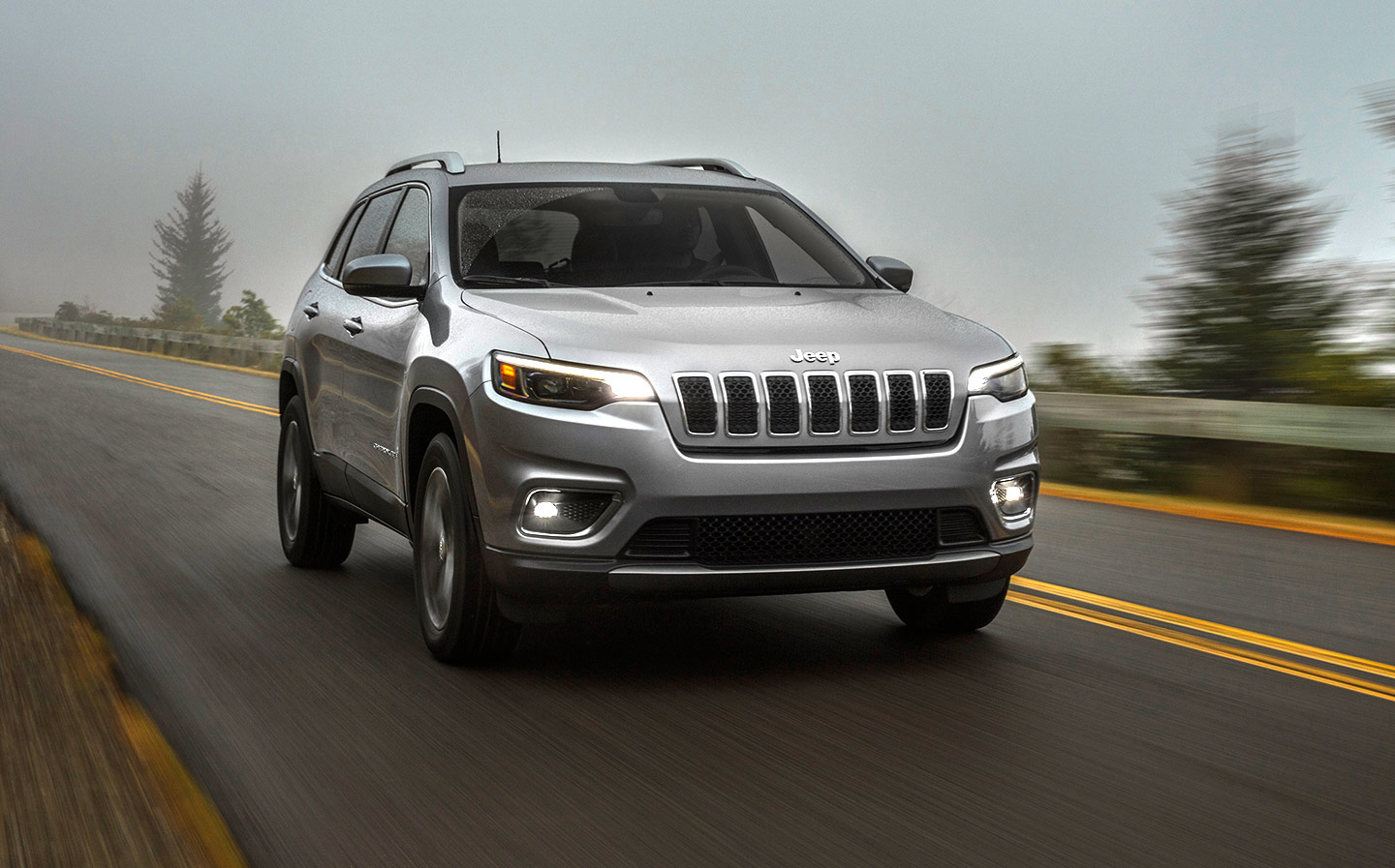 2018 Jeep Cherokee facelift at the 2018 NAIAS Detroit Motor Show