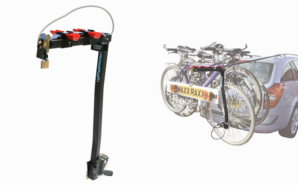 MaxxRaxx Voyager EasyFixx two bike towbar carrier review