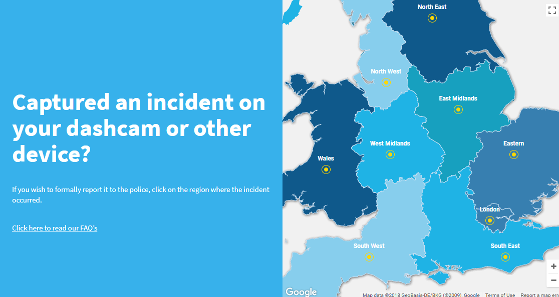 Exclusive: Revolutionary dash cam portal makes sending police videos of dangerous driving a doddle