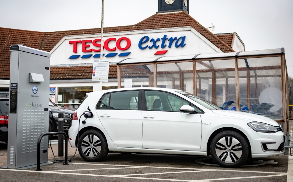 Volkswagen to launch 2,400 electric vehicle chargers in the UK