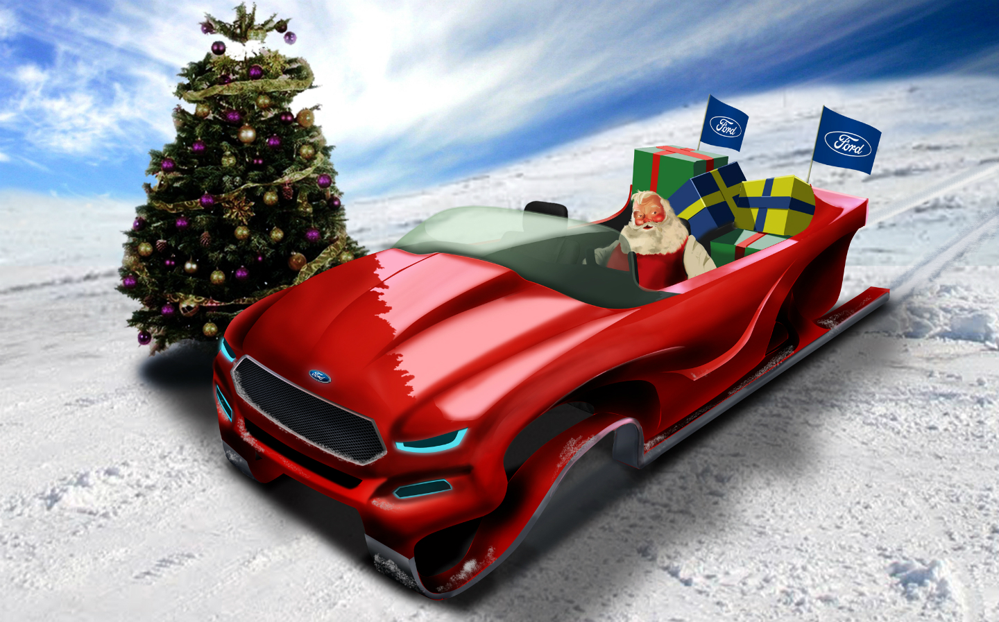 Top 5: Father Christmas sleighs designed by car makers