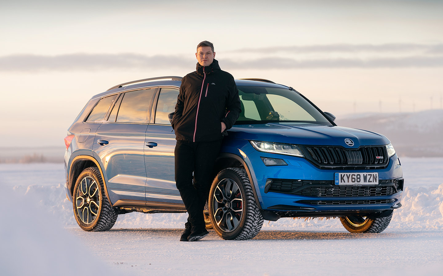 2019 Skoda Kodiaq vRS: ultimate test on track and ice (video) with Will Dron for Driving.co.uk