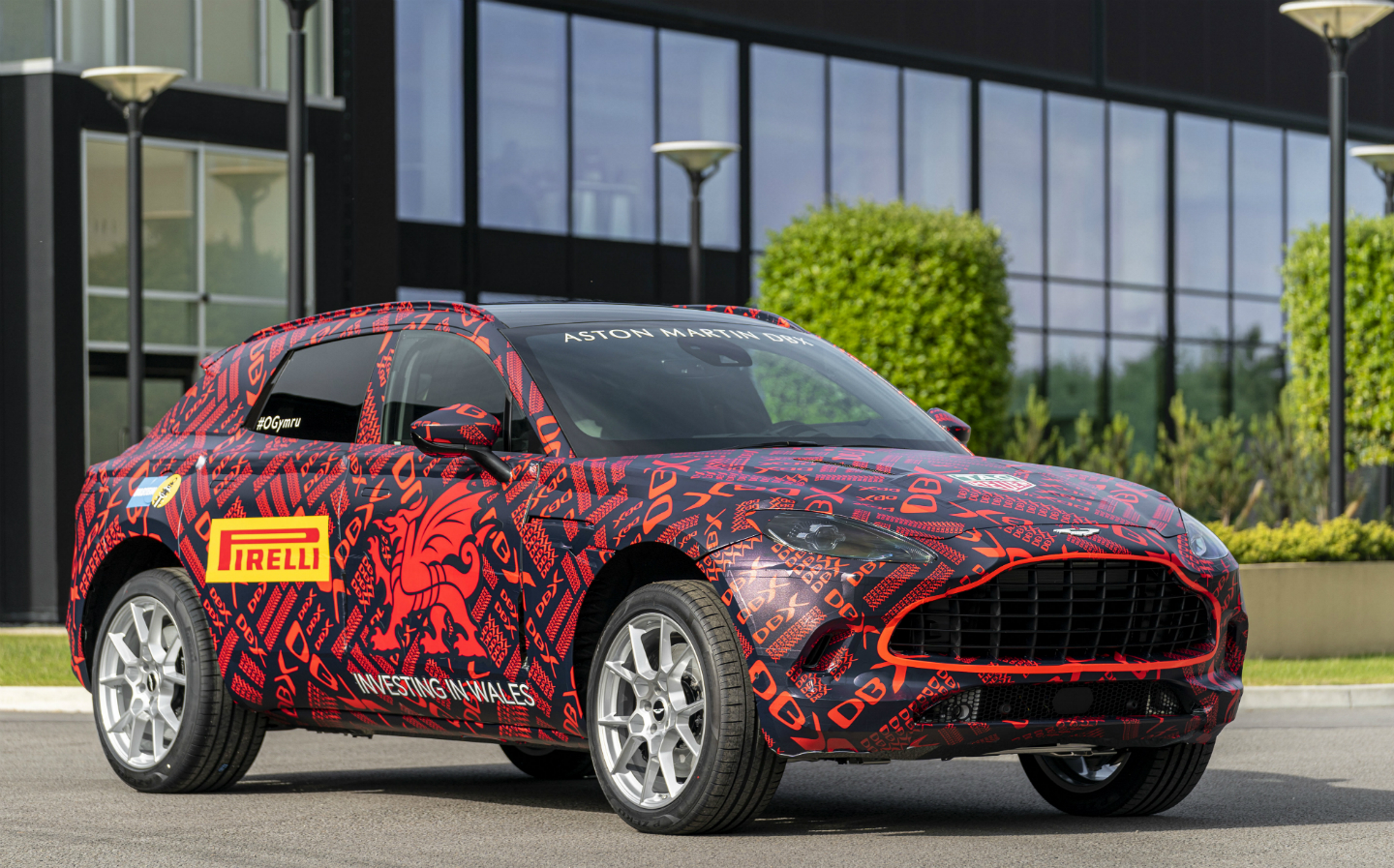 Aston Martin DBX luxury SUV on its way to the Goodwood Festival of Speed