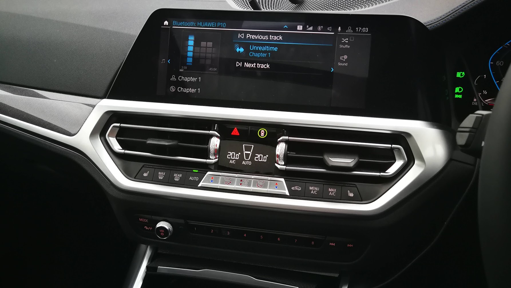 BMW 3-series infotainment no android auto