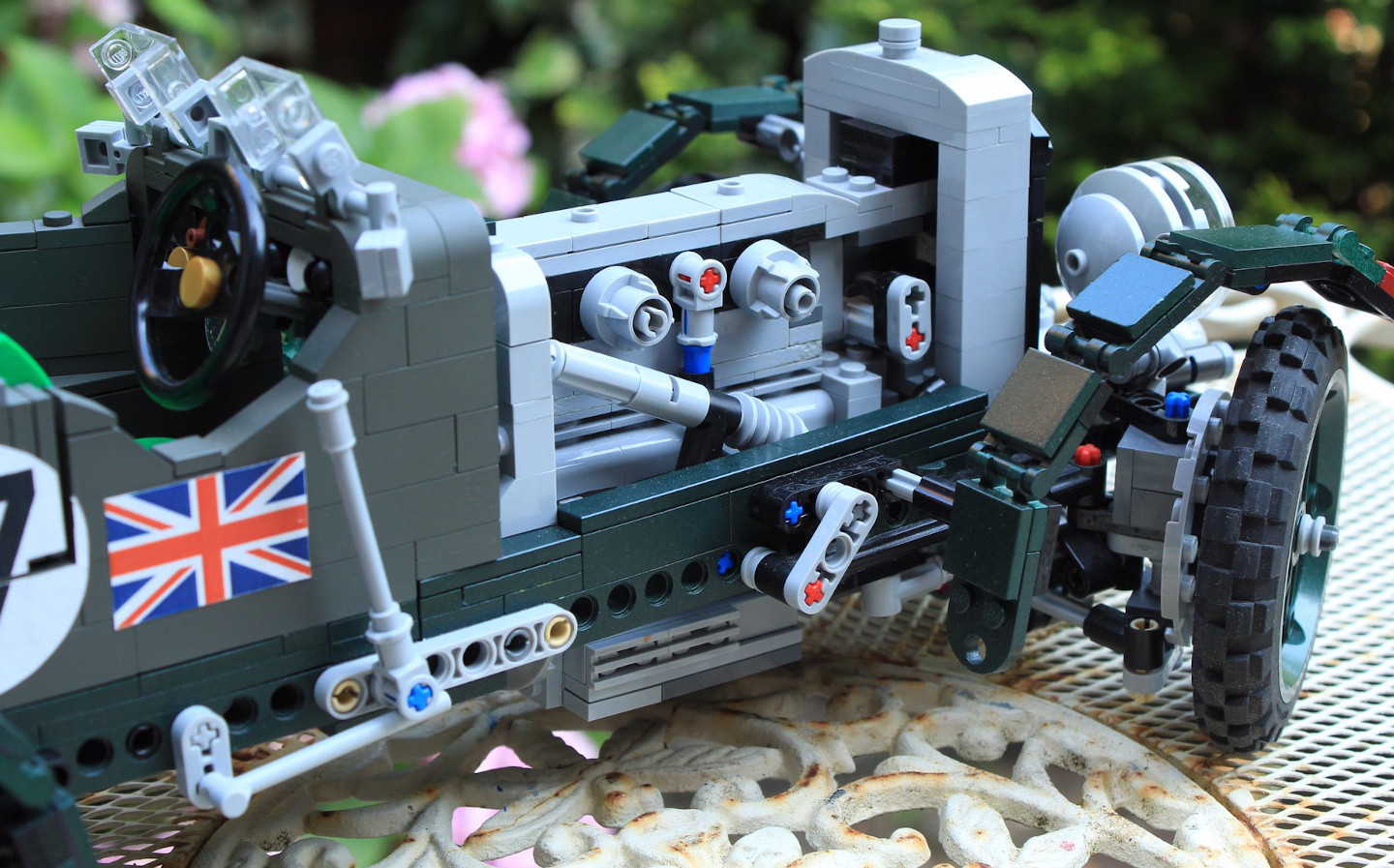 A teenager has created a Lego Bentley Blower