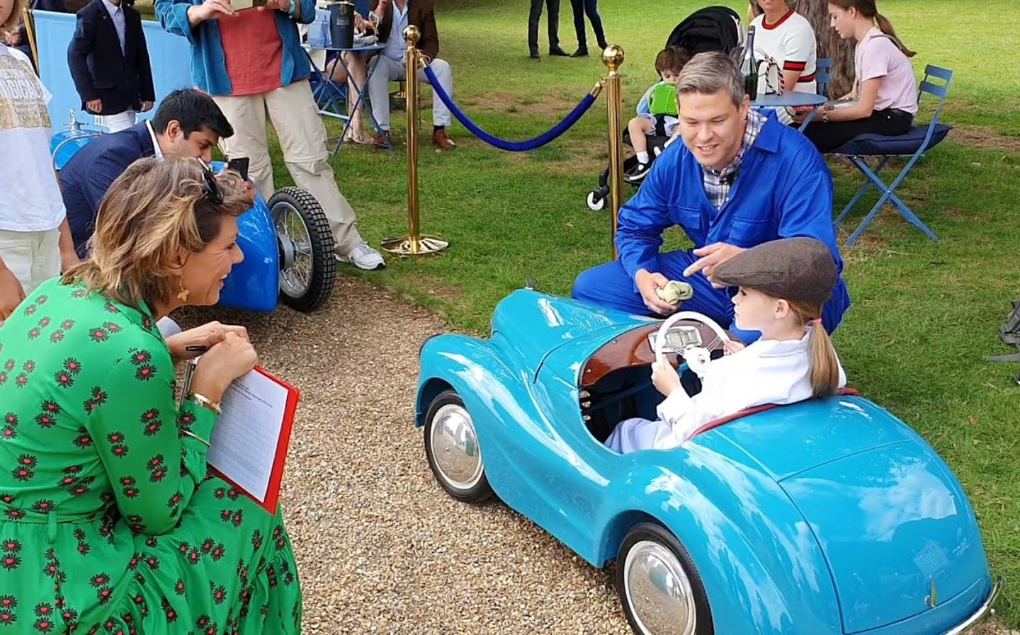 Austin J40 pedal car at the 2020 Concours of Elegance Junior Concours