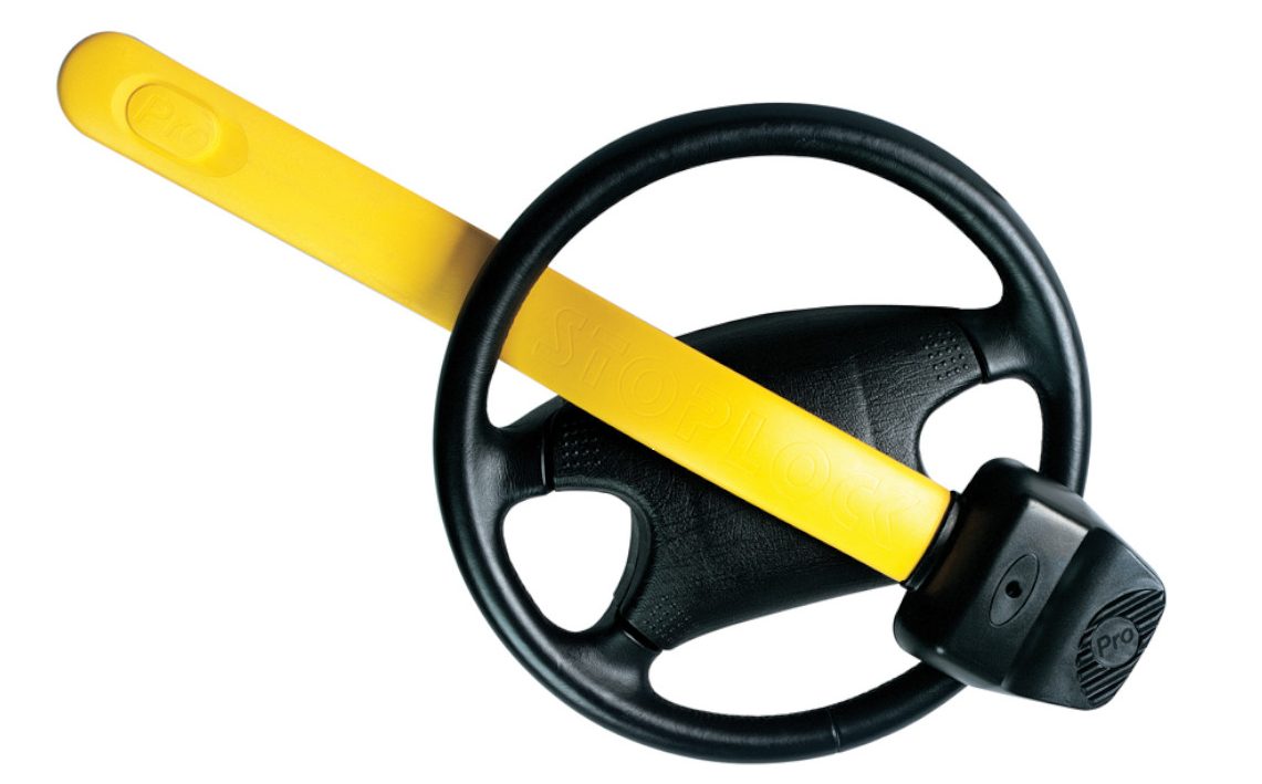 Stoplock steering wheel lock