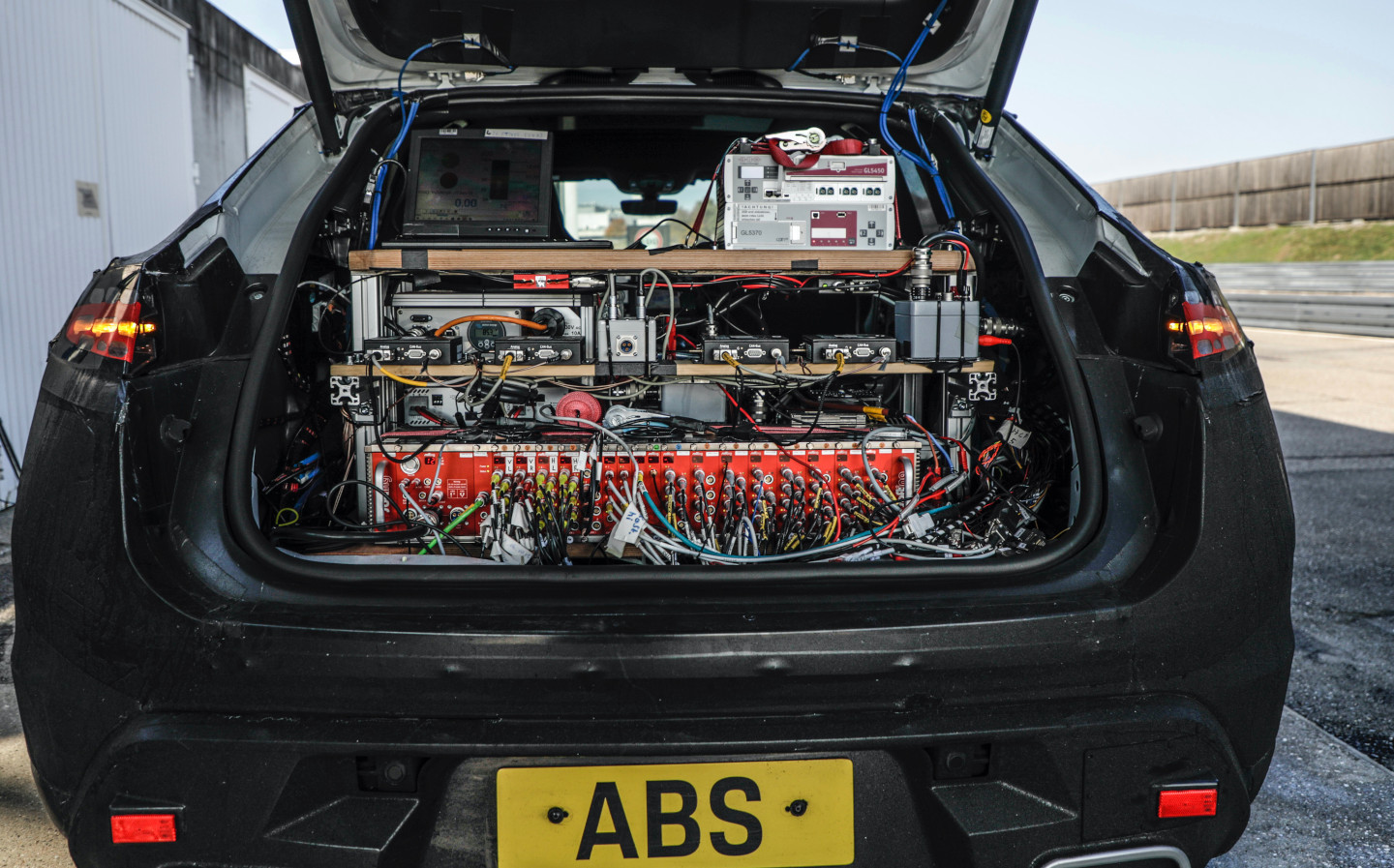 Electric Porsche Macan pictured on public roads