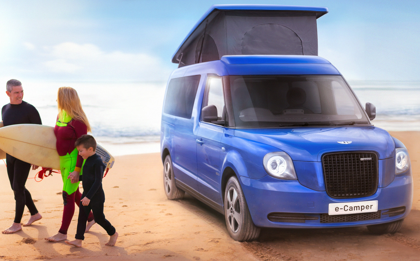 Maker of electric London cab reveals e-Camper