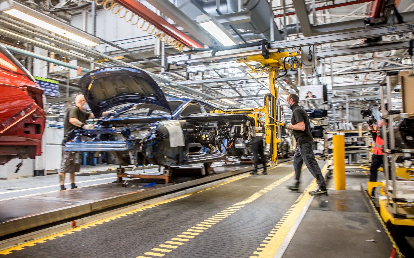 Vauxhall Astra production at the Ellesmere Port factory