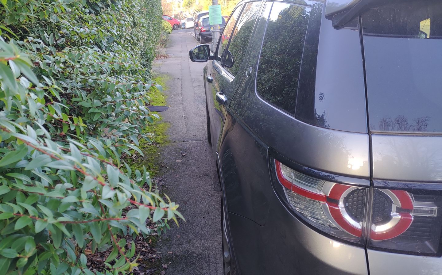 Pavement parking