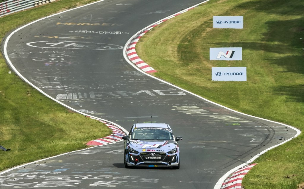 Driving at the Nürburgring Nordschleife