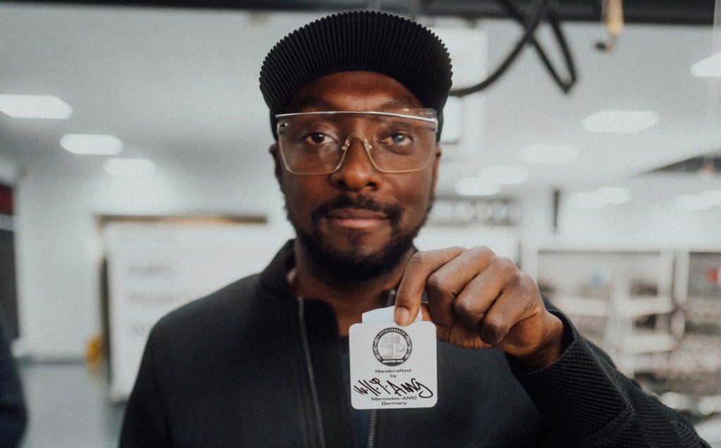 Will.i.am is Mercedes-AMG brand ambassador