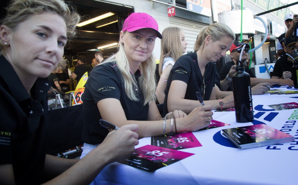 Iron Dames in Ferrari 488 GTE Pro Evo at Monza 2022 WEC