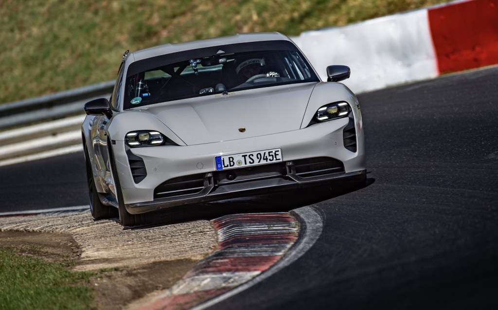 New Nürburgring record for the Porsche Taycan